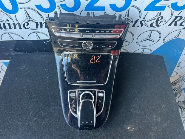 2017 MERCEDES E CLASS CENTRE CONSOLE A2136806500 