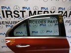 MERCEDES BENZ  C-CLASS W205 DRIVER SIDE REAR DOOR O/S/R COMPLETE RED FMD91