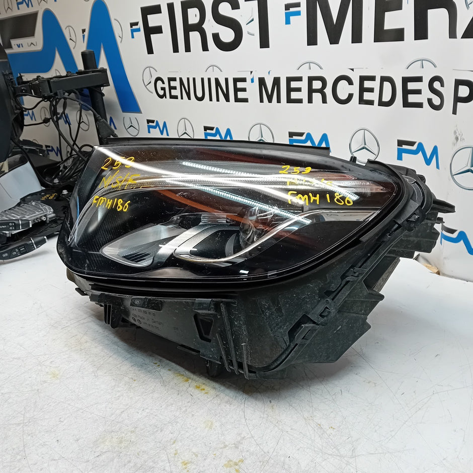 MERCEDES GLC W253 PASSEN HIGH PERFORM COMPLETE HEADLIGHT A2539065301 2016 FMH186