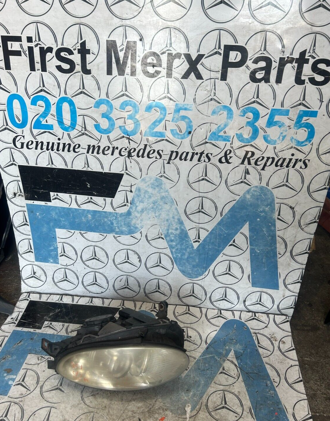 MERCEDES R CLASS W251 2005-2011  HEADLIGHT  DRIVERS O/S RIGHT A25182602 FMH19
