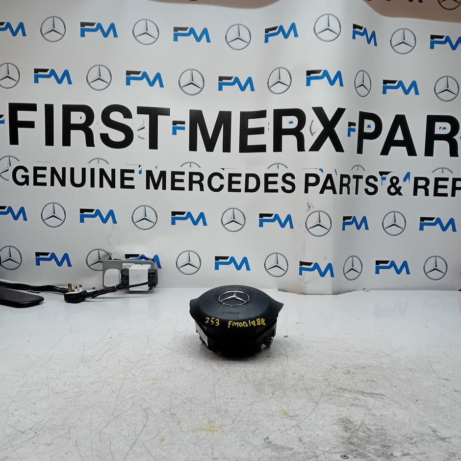 MERCEDES BENZ GLC W253 STEERING WHEEL AIRBAG DRIVER OS RIGHT Q10 FM001488