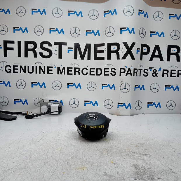 MERCEDES BENZ GLC W253 STEERING WHEEL AIRBAG DRIVER OS RIGHT Q10 FM001488