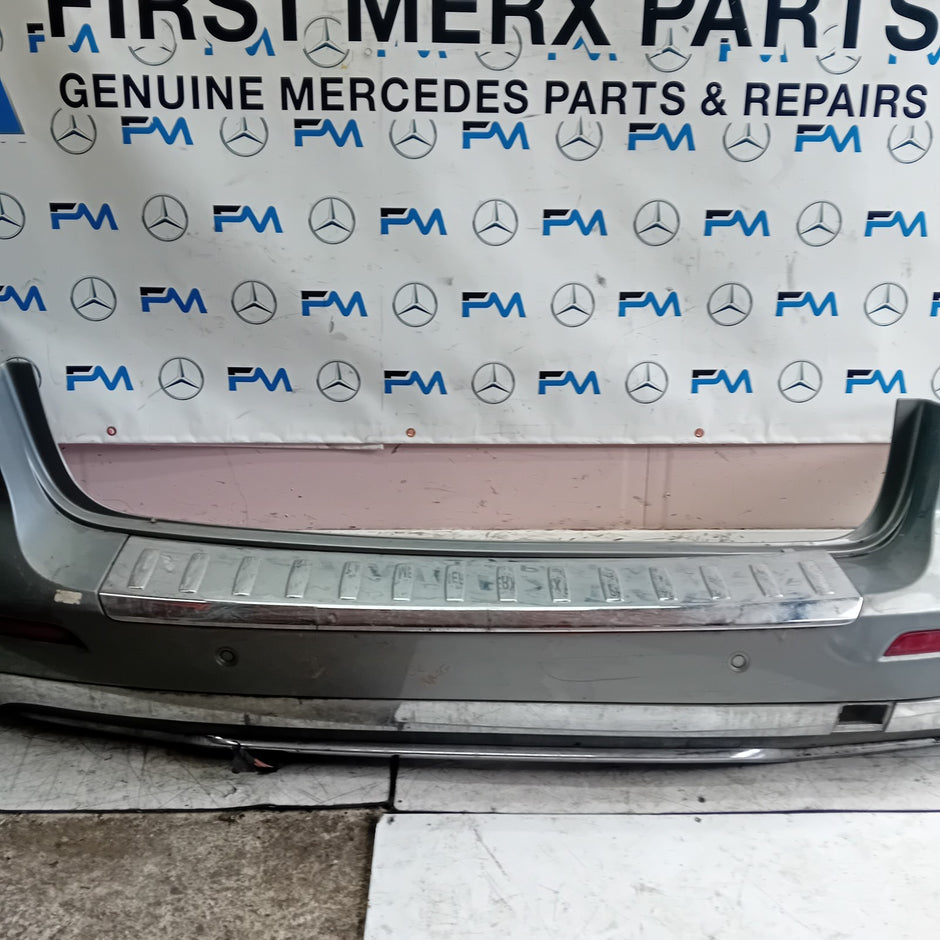 MERCEDES BENZ  GLE W166 SALOON REAR BUMPER GREY 2016 A1668853024 FMX85