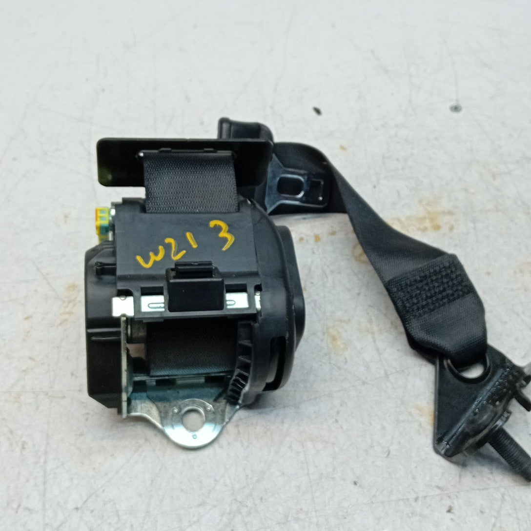 MERCEDES BENZ E-CLASS W213 SEAT BELT REAR DRIVER A2138602885 BLACK 2016 FM001231