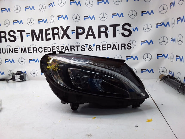 2017 MERCEDES C CLASS W205 HEADLIGHT FACELIFT DRIVER OS A2059069504 FMH102