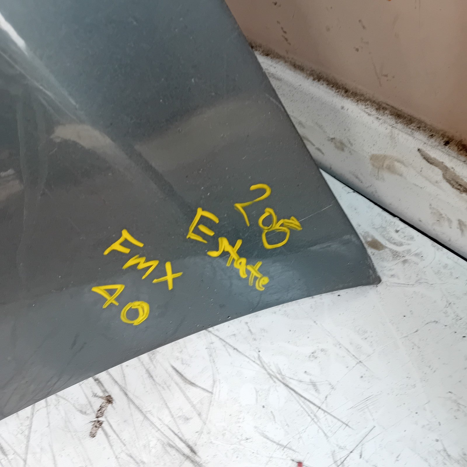 MERCEDES C-CLASS S205 EST REAR BUMPER 2014 GREY  A2058853838 COMPLETE FMX40