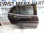 MERCEDES BENZ GLA X156 DRIVER REAR DOOR OSR BLACK 2014-19 COMPLETE FMD321