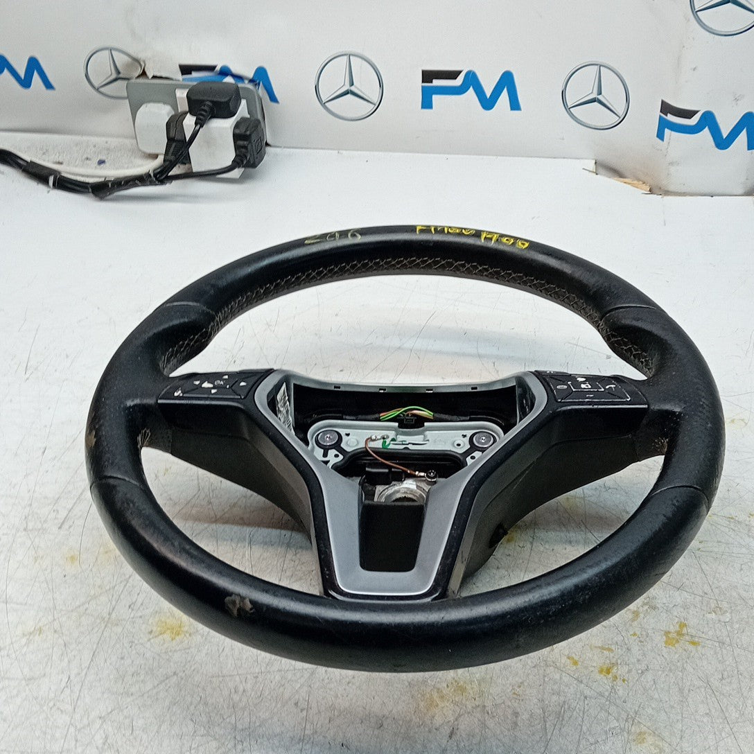 MERCEDES W246 B-CLASS MULTIFUNCTION STEERING WHEEL 2012-19 A2184601918 FM001400