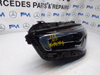 2021 MERCEDES CLA W118 HEADLIGHT PASSENGER NS A1189063301 FMH144 MULTIBEAM 