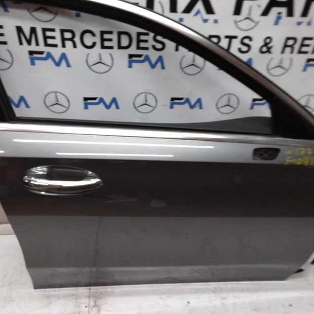 MERCEDES BENZ A-CLASS W177 DRIVER SIDE FRONT DOOR O/S/F COMPLETE GREY FMD73