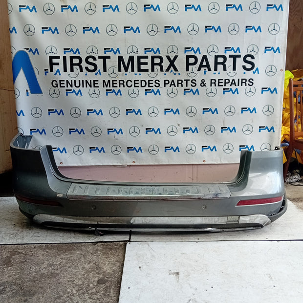 MERCEDES BENZ  GLE W166 SALOON REAR BUMPER GREY 2016 A1668853024 FMX85