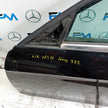 MERCEDES E-CLASS W212 PASSENGER FRONT DOOR NSF 2009-16 BLACK COMPLETE FMD383