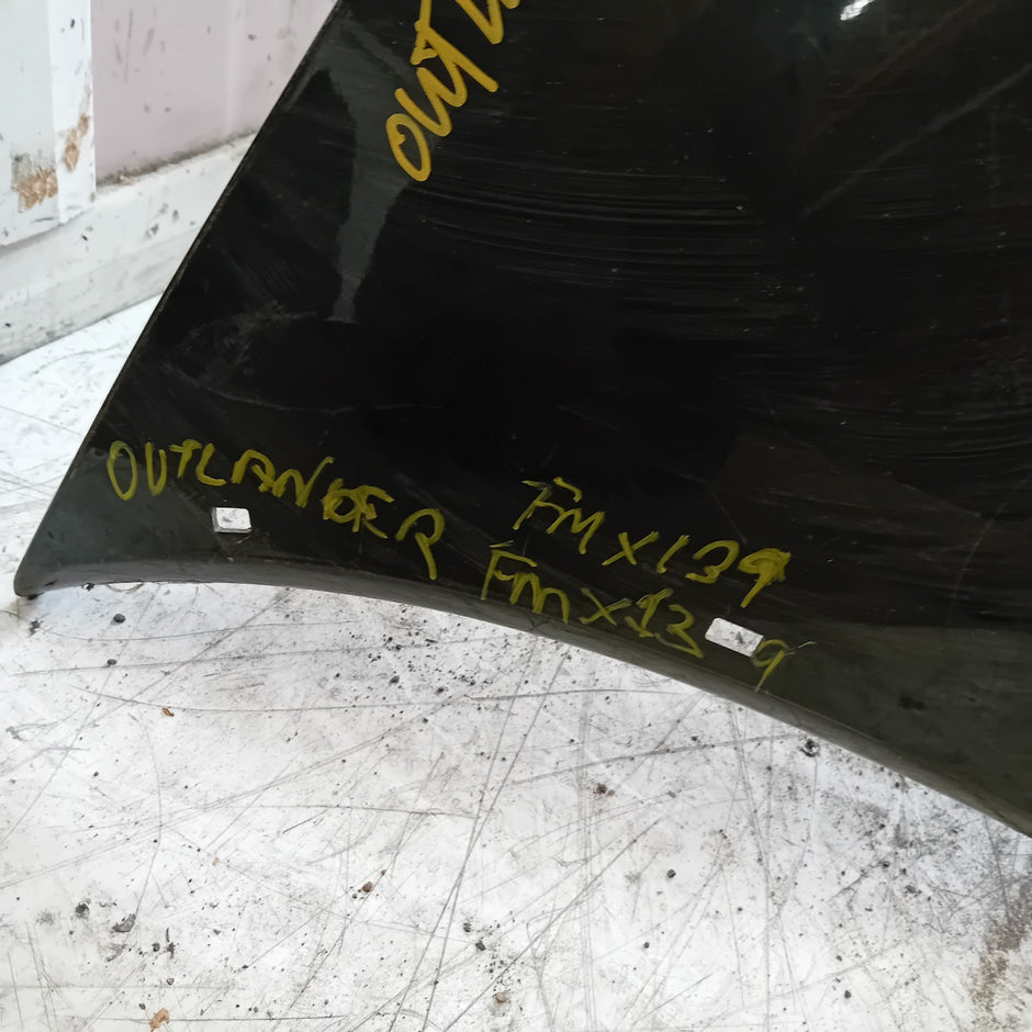 MITSUBISHI OUTLANDER MK3 REAR BUMPER BLACK 2013 COMPLETE FMX139