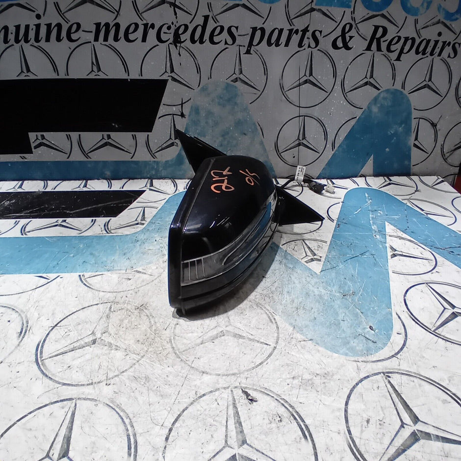 2009/2016 MERCEDES E CLASS W212  DOOR MIRROR  RIGHT POWER FOLD WING MIRROR-BLACK