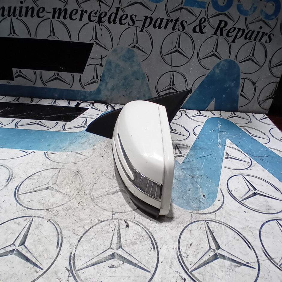 MERCEDES A CLASS W176 2013/2015 N/S PASSENGER MIRROR  WHITE W1768100116