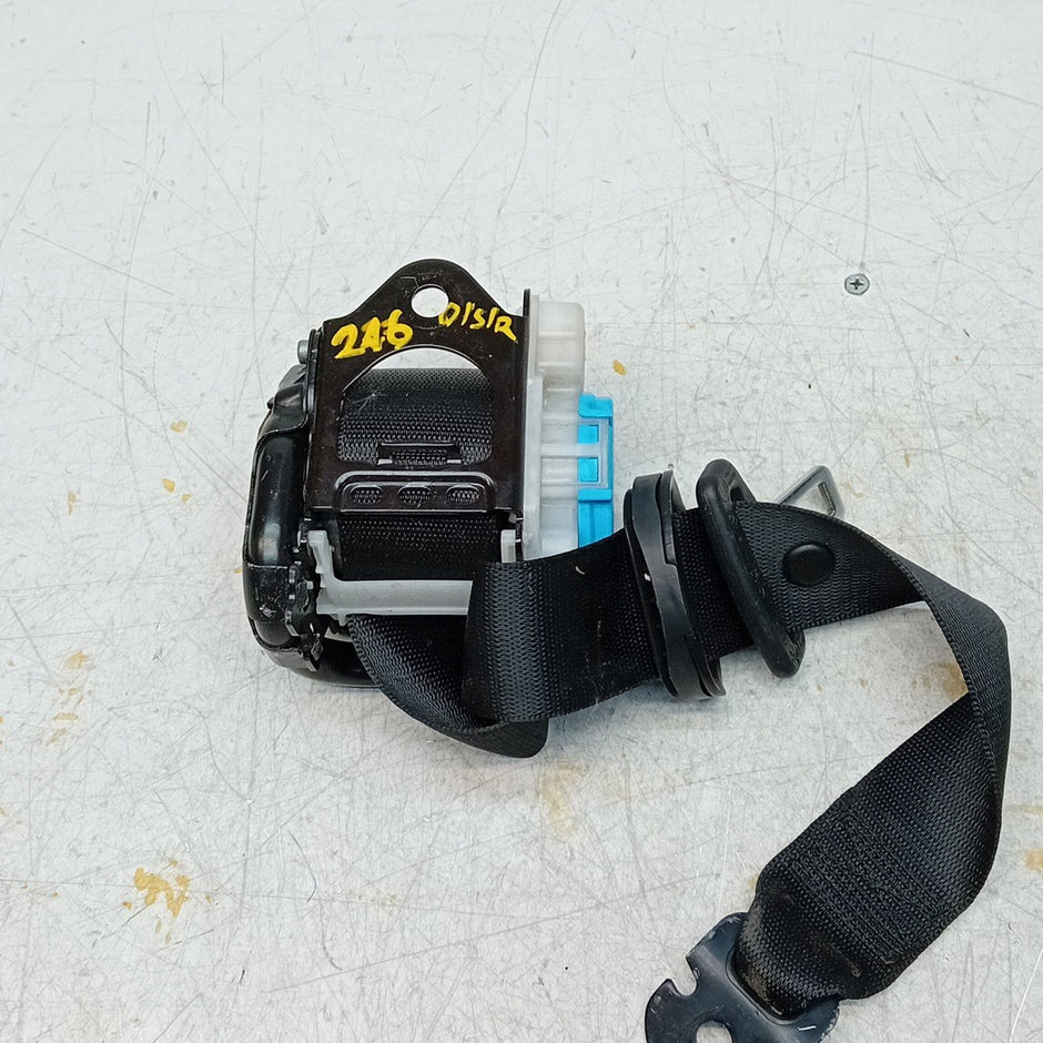 Mercedes Benz B-CLASS W246 SEAT BELT REAR DRIVER A2468600100 BLACK FM001237