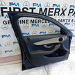 MERDEDES C-CLASS W205 DRIVER SIDE FRONT DOOR NSF BLUE 2014 ON COMPLETE FMD184