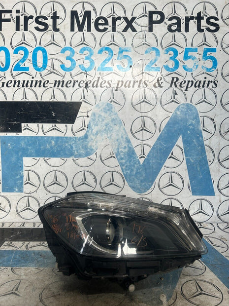 MERCEDES A CLASS 2012-2015 DRIVER SIDE HEADLIGHT  A1768203061 FMH14