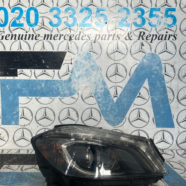 MERCEDES A CLASS 2012-2015 DRIVER SIDE HEADLIGHT  A1768203061 FMH14