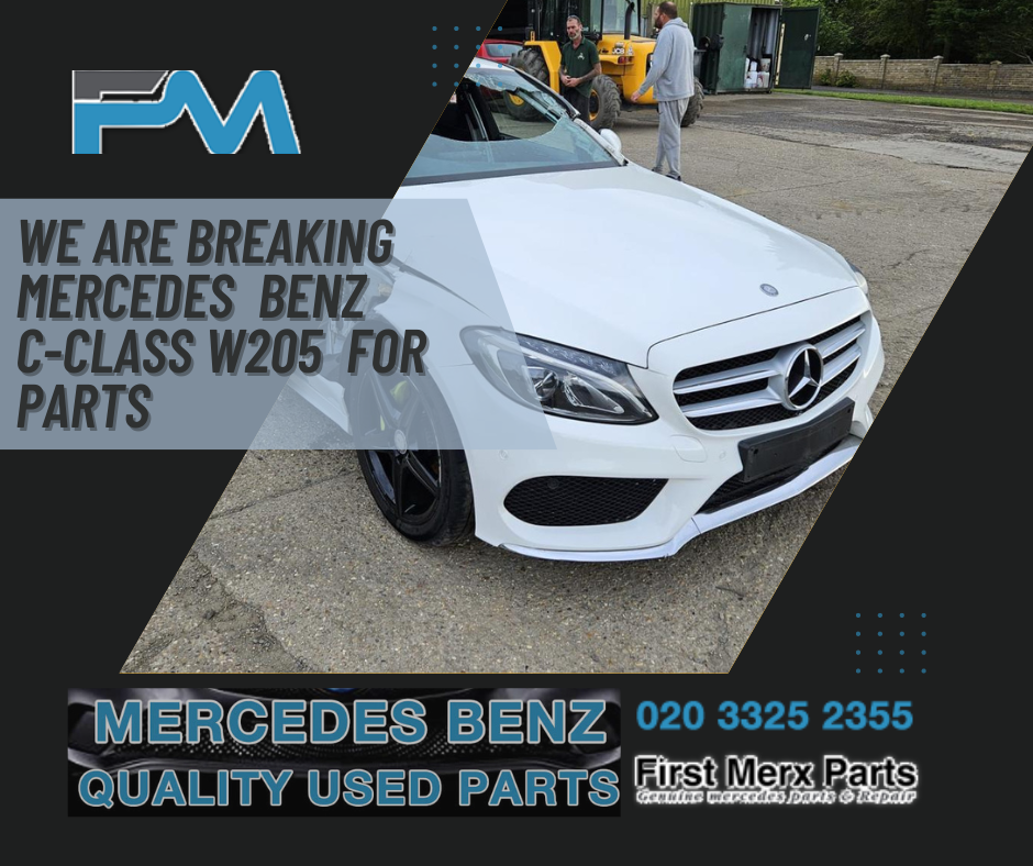 MERCEDES BENZ C-CLASS W205 - BREAKING / FRONT & REAR BUMPER AND WINGS