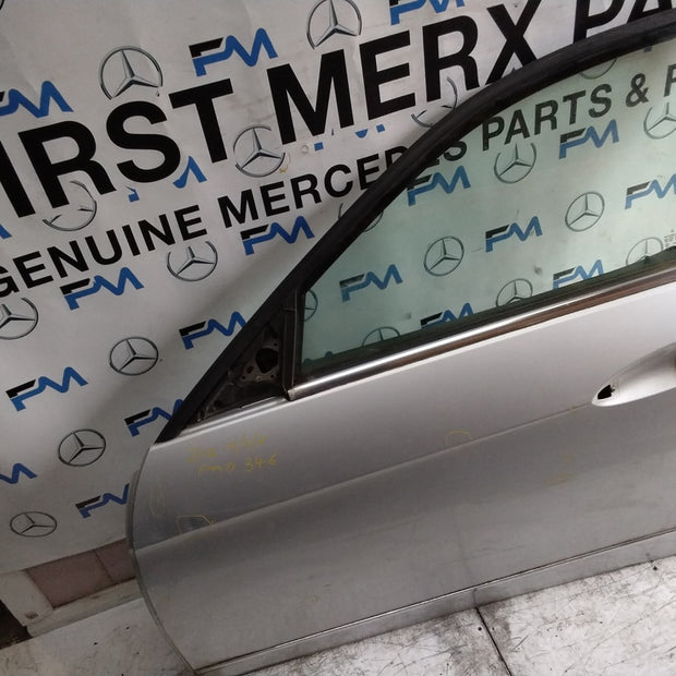 MERCEDES E-CLASS W212 SLN PASSENGER FRON DOOR NSF SILVER 2009-16 COMPLETE FMD346