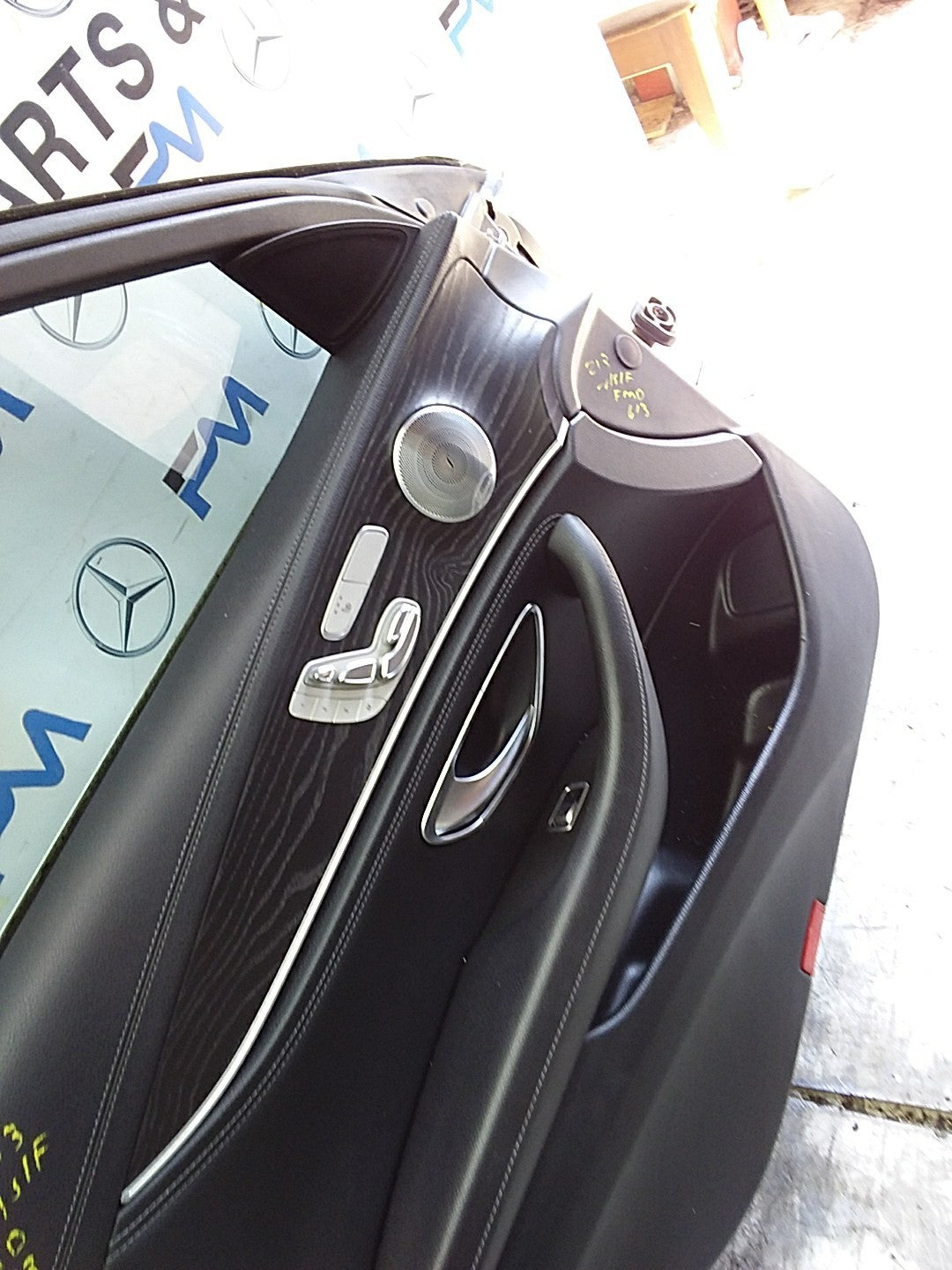 MERCEDES E-CLS W213 SLN PASSENGER FRONT DOOR NSF GREY 2016-23 COMPLETE FMD613