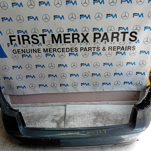MERCEDES BENZ E-CLASS W212 REAR BUMPER GREY 2014 A2128854465 FMX127