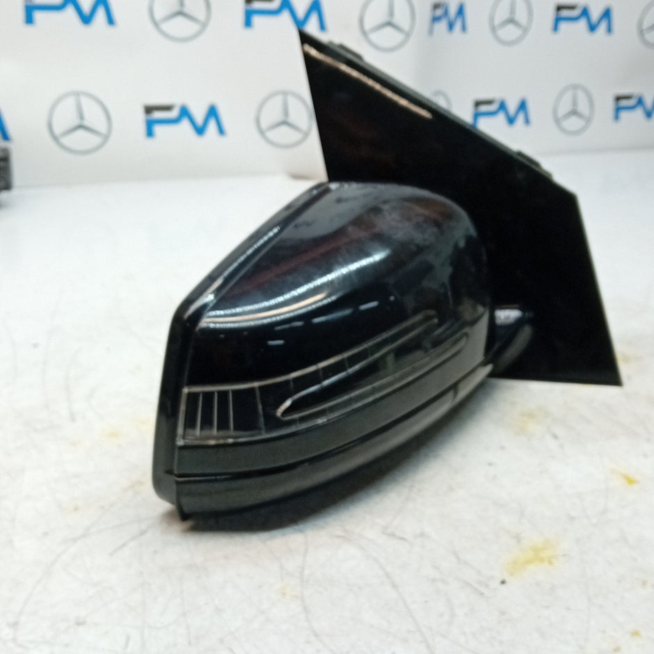 MERCEDES B-CLASS W246 DRIVER WING MIRROR IS BLACK A2468103016 FMM77