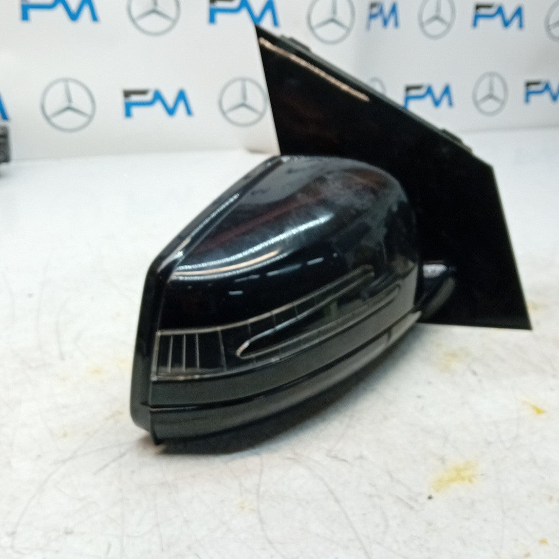 MERCEDES B-CLASS W246 DRIVER WING MIRROR IS BLACK A2468103016 FMM77