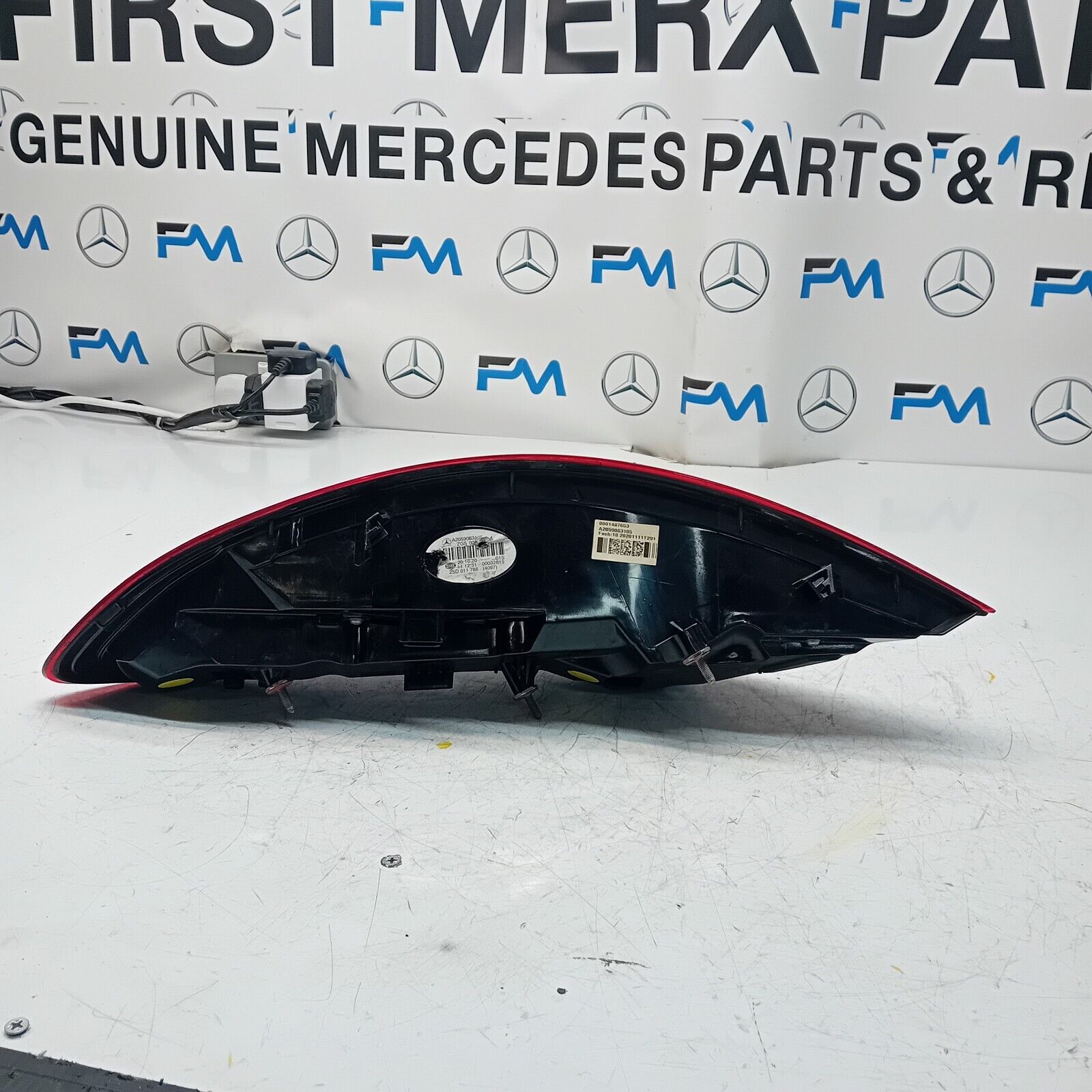 MERCEDES C-CLASS 2020 W205 COUPE REAR PASSENGER N/S TAIL LIGHT A2059063105 FMT35