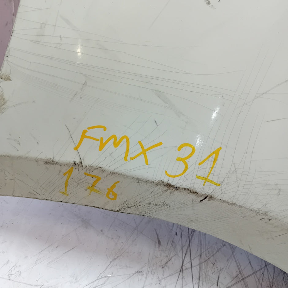MERCEDES BENZ A-CLASS W176 REAR BUMPER 2012-18 A1768850125 WHITE FMX31