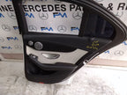 MERCEDES C-CLASS W205 SLN DRIVER REAR DOOR OSR WHITE 2014 ON COMPLETE FMD334