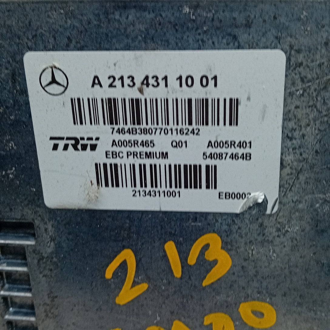 MERCEDES BENZ E-CLASS W213 ABS PUMP MODULE CONTROL UNIT A2134311001 FM001302