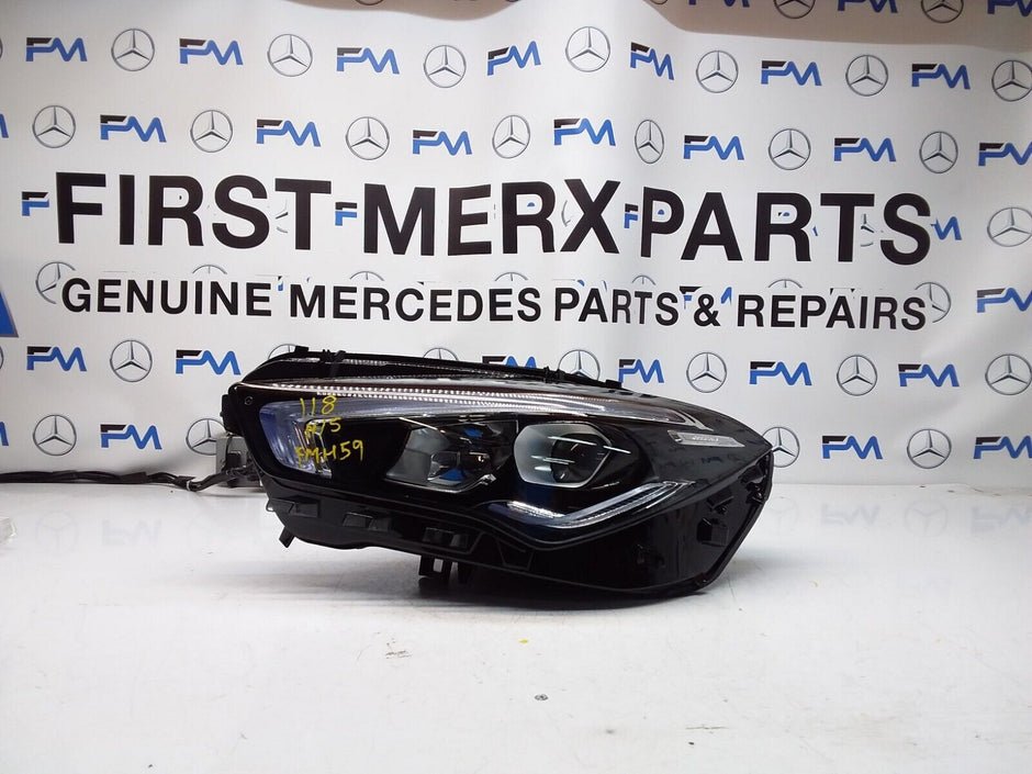 MERCEDES CLA W118 2021 LED HIGH PERFORMANCE HEADLIGHT LEFT N/S A1189066901 FMH59