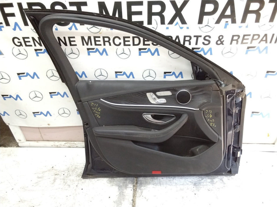 MERCEDES E-CLASS W213 SLN PASSENGER FRONTDOOR NSF BLUE 2016-2023 COMPLETE FMD570