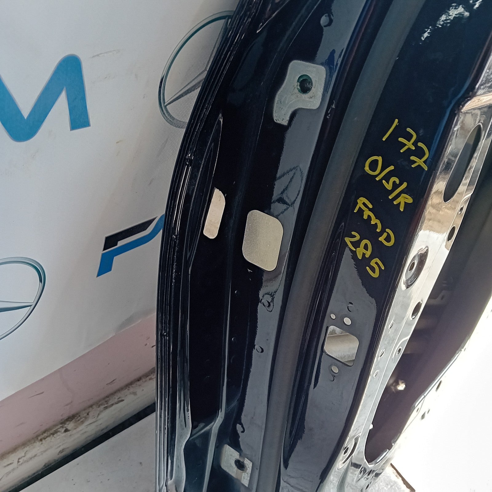 MERCEDES A-CLASS W177 SLN DRIVER REAR DOOR OSR 2018 ON BLACK FMD285