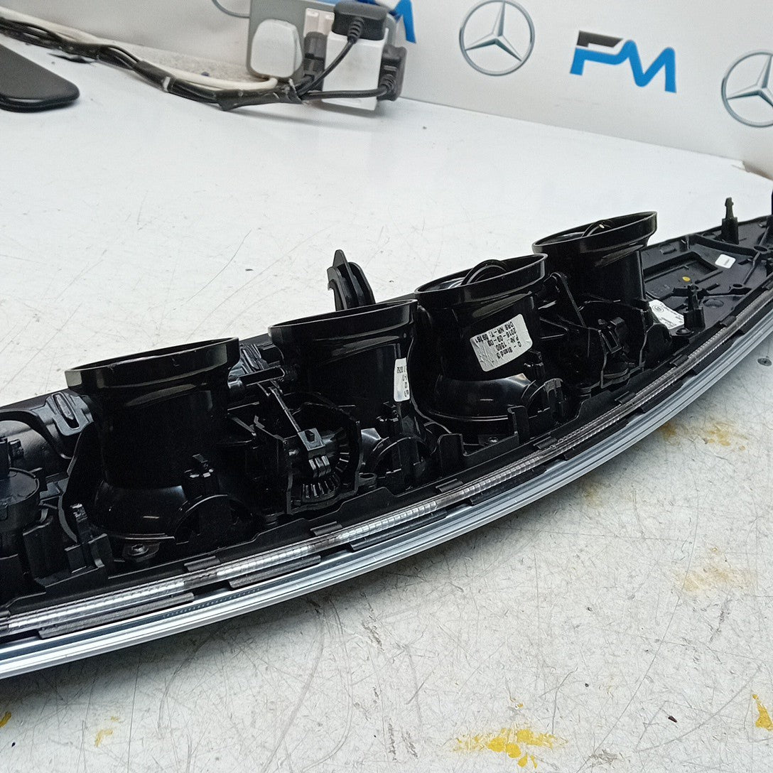 MERCEDES E-CLASS DASHBOARD TRIM PANEL+ 4 AIRVENT+ ENGINE START BUTTON FM001297