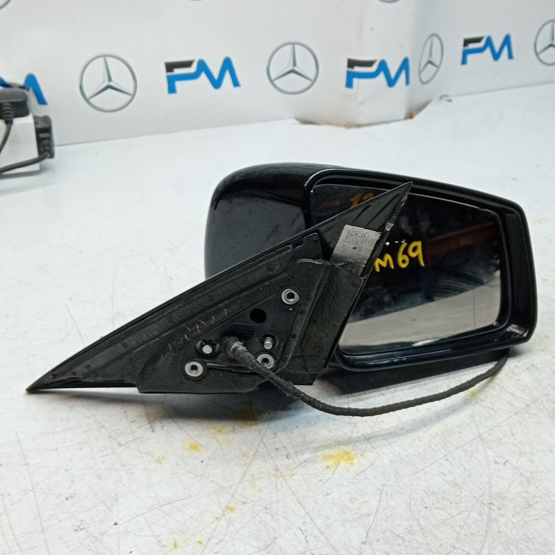 MERCEDES BENZ CLA W117 DRIVER WING MIRROR OSF BLACK A1178101419 FMM69