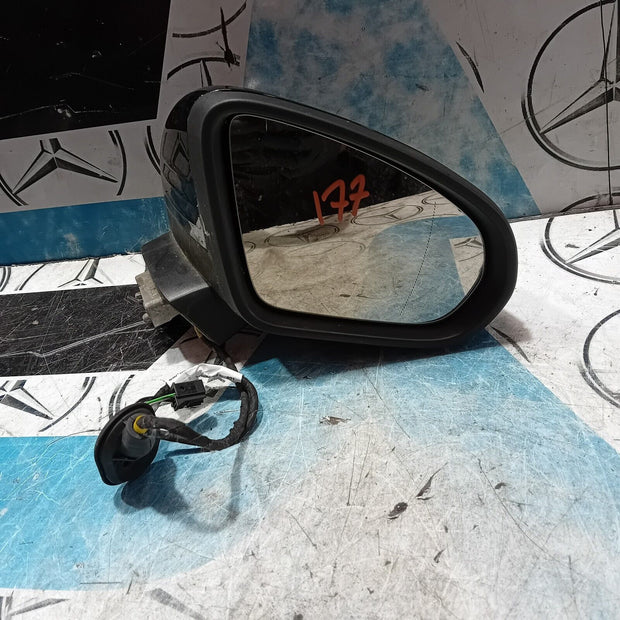 MERCEDES A CLASS WING MIRROR 2020 DRIVER SIDE POWER FOLDING W177 A1778100400 AMG