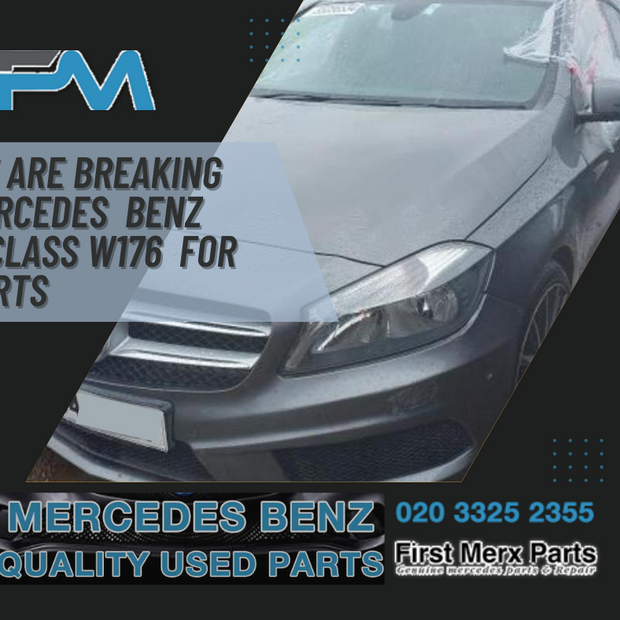 MERCEDES BENZ A-CLASS W176 BREAKING/DOORS ( N.S.F , O.S.F , N.S.R & O.S.R )