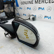 MERCEDES BENZ  C-CLASS W205 DRIVER WING MIRROR OS BLACK PL A2058104402 FMM80