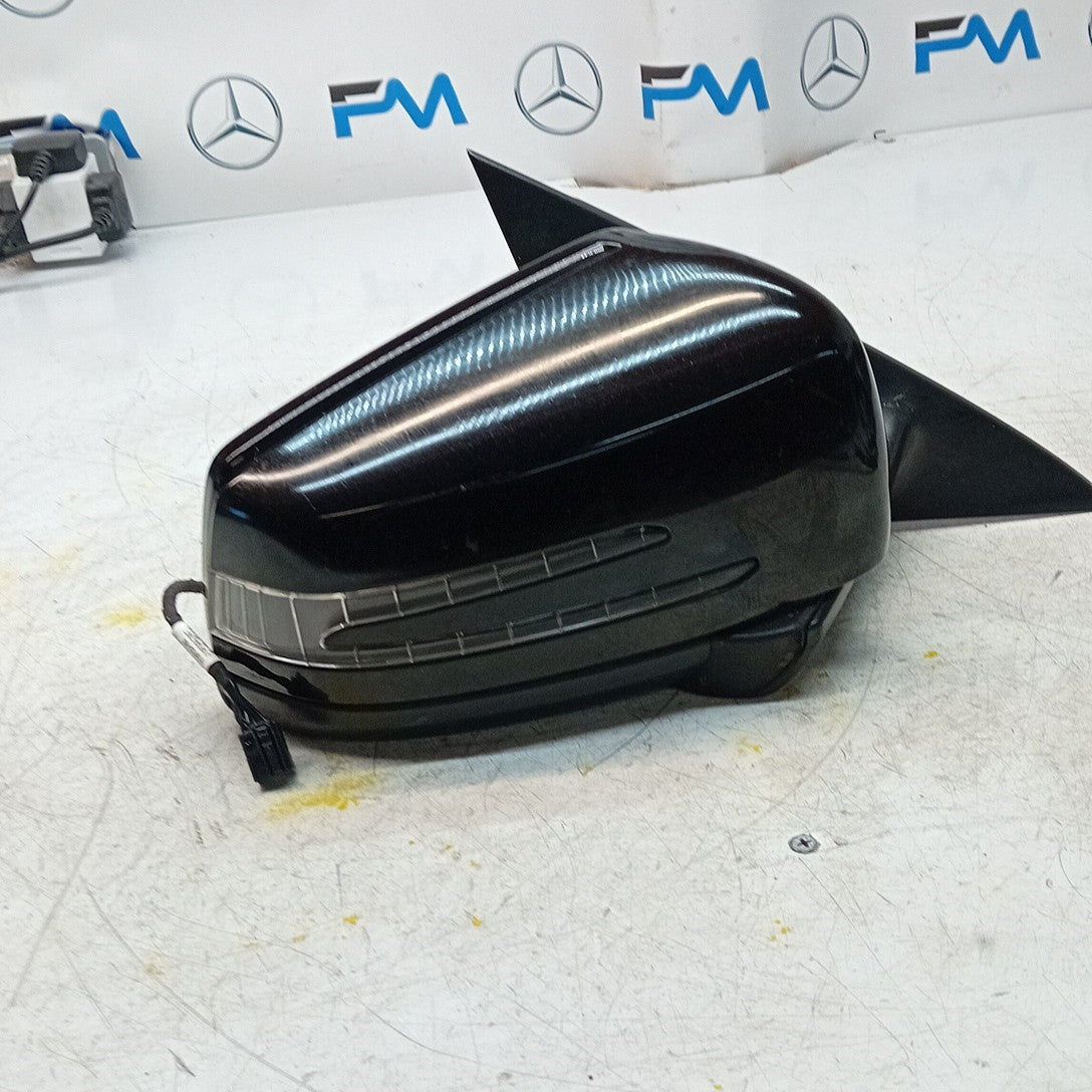 MERCEDES BENZ CLA W117 DRIVER WING MIRROR OSF BLACK A1178101419 FMM69