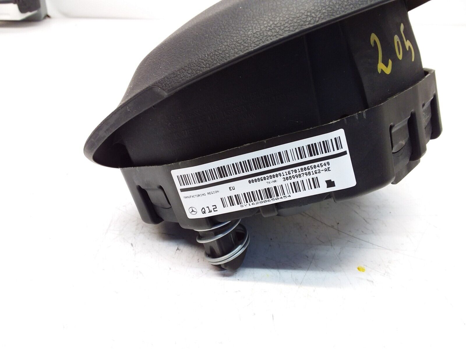 MERCEDES C-CLASS W205 STEERING WHEEL AIRBAG 308998798162-AE FM00481
