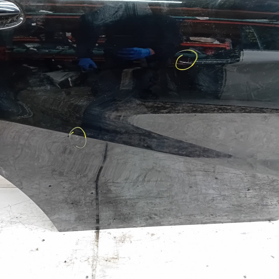 MERCEDES A-CLASS W176 SLN DRIVER REAR DOOR OSR BLACK 2012-18 COMPLETE FMD258