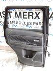 MITSUBISHI OUTLANDER PASSENGER REAR DOOR NSR BLACK   FMD599