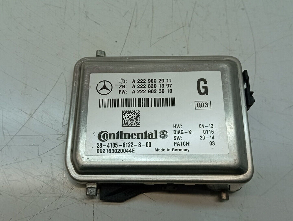MERCEDES BENZ C S W205 W222 WINDSCREEN LANE ASSIST CAMERA A2229002911 FM00284