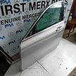 MERCEDES BENZ C-CLASS W205 PASSENGER SIDE FRONT DOOR N/S/F COMPLETE SILVER FMD45