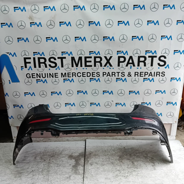 MERCEDES BENZ  A-CLASS W177 REAR BUMPER 2018 BLACK FMX21