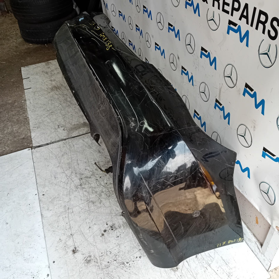 MERCEDES BENZ CLA W117 REAR BUMPER SE SPORT BLACK 2014 A1178850325 FMX138