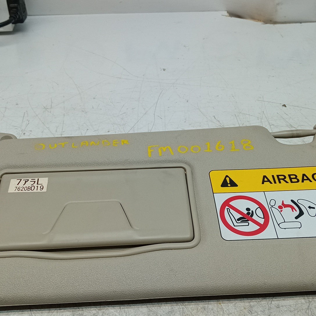 MITSUBISHI OUTLANDER MK3 SUN VISOR PASSENGER SIDE 7620B019 2014 FM001618
